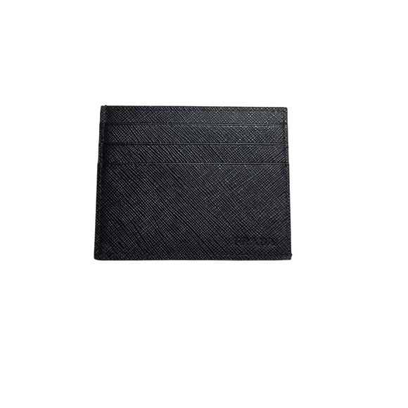 PRADA Men's Card Holder- Blk (COA) - Picture 1 of 2